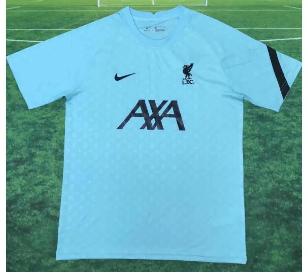 Liverpool Blue Training Shirt 2020/21